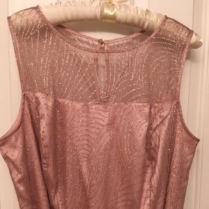 Gorgeous Rose Gold formal dress